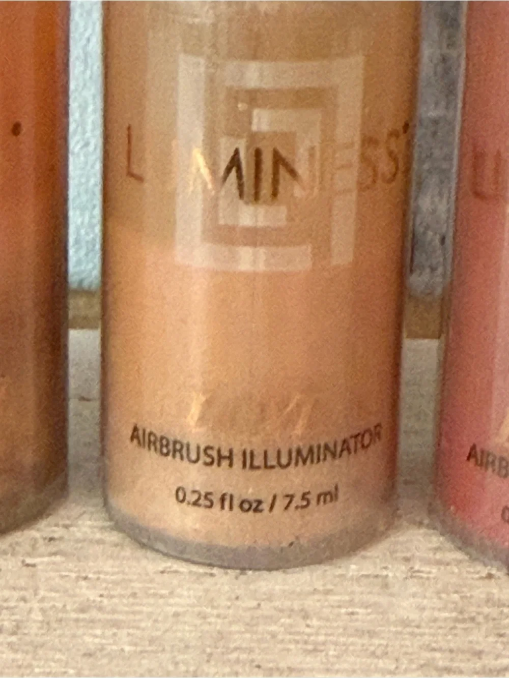 Luminess Airbrush Cosmetics Bronzer Eyeshadow, Love, Blush - New, Sealed Set X3